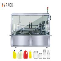 Machine à laver automatique à haute vitesse à commande PLC à bouteille avec air