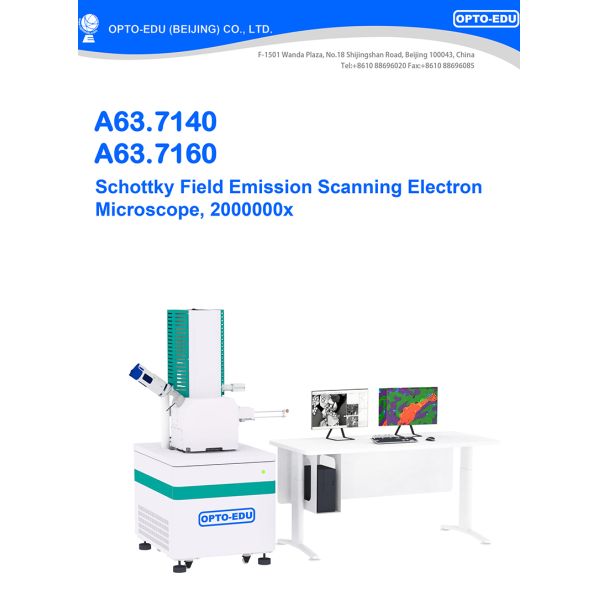 Opto Edu A63.7140A63.7160 2000000x Schottky Field Emission Scanning Electron Microscope