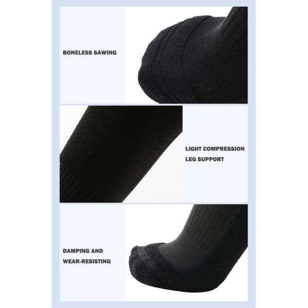 Unisex Athletic Football Grippy Socks Sports Soccer Compression Socks