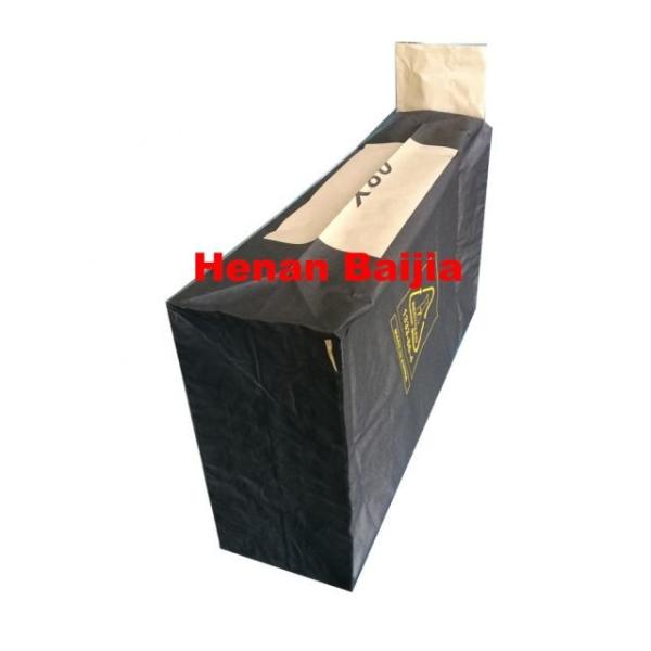 25kg Kraft Paper Bag 20kg 25kg Customized Kraft Paper Flour Packing Bag