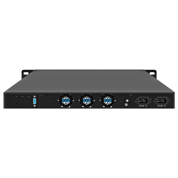 Zynshield 1U Rackmount Firewall N100 I3-N305 4 2.5Gbps LAN 2 10Gbps SFP+ Bypass Redundant