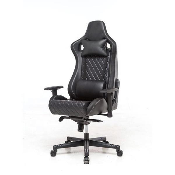 Executive Office Chair Modern Style Gaming Chair with 2D Armrest and Iron Material