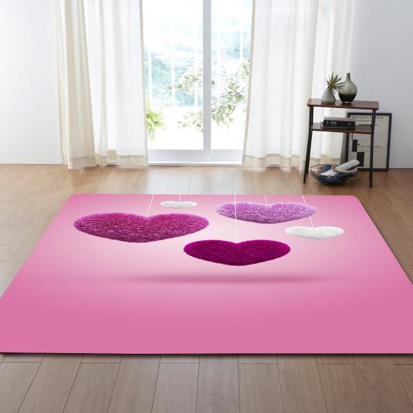 Love Contemporary Rugs For Living Room Bedroom 5x7 Anti Slip