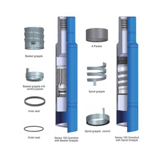 Releasing And Circulating Overshot Downhole Drilling Tool Api Fishing Tool Overshot