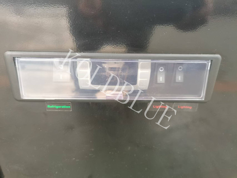 Supermarket Open Display Fridge with LED Lighting and Three Display Shelves SEMI150
