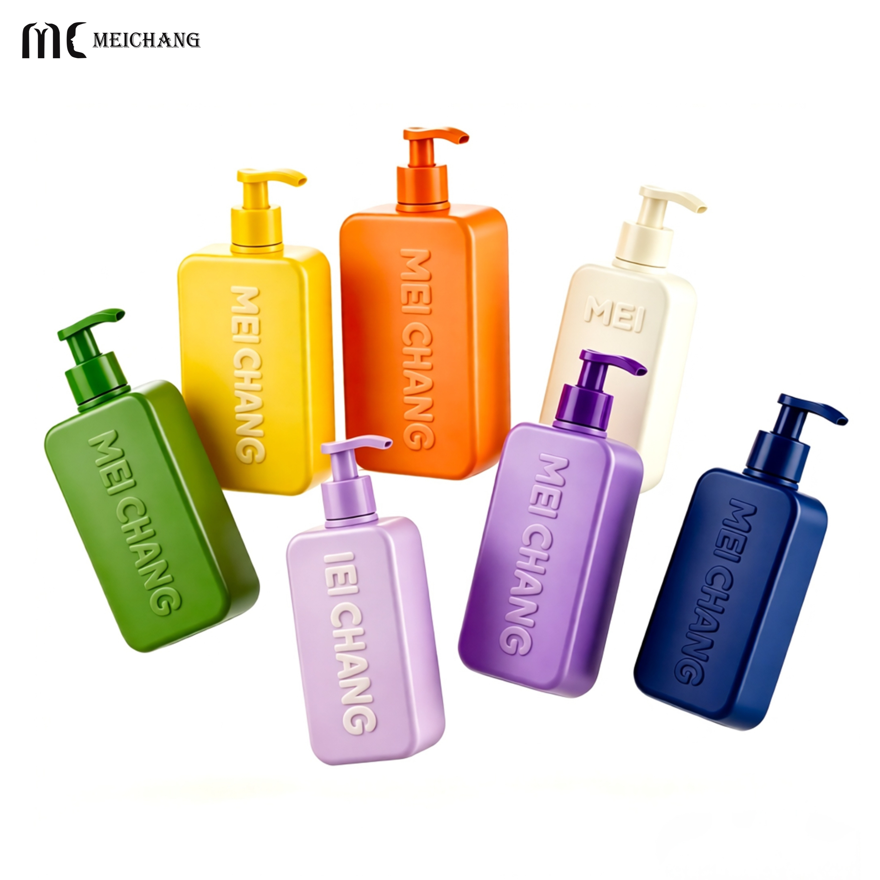 250ml/450ml/550ml/980ml Biodegradable PE Lotion Pump Bottle for Sunscreen & Body Care(MC-443)
