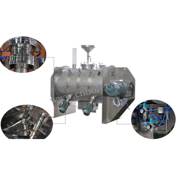 Food Industry SUS 150Kg Horizontal Plough Mixer