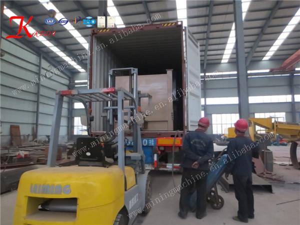 100 Ton/hr Gravel Gold Trommel Screen Machine Gold Digging Equipment