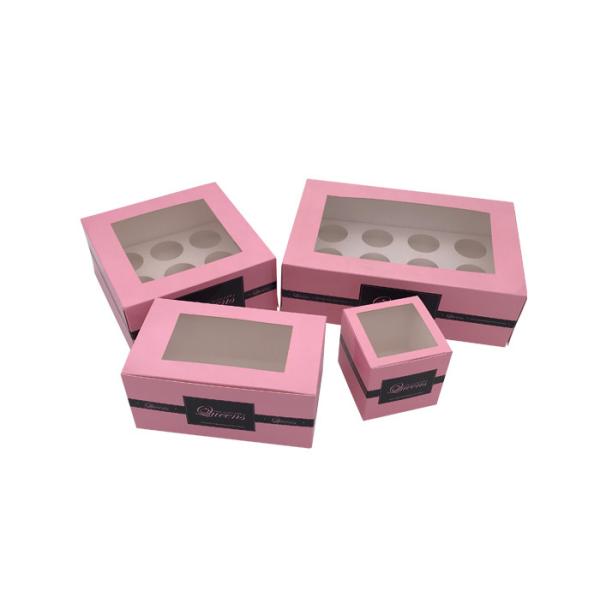 Сумки уникальной причудливой пекарни упаковывая/коробки торта сальто верхние выполненные на заказ