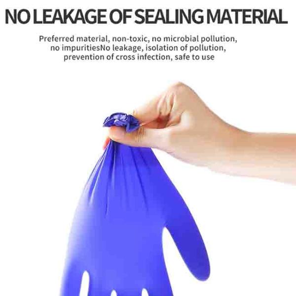 Surgical Disposable Nitrile Gloves  Anti Virus Dentist Examination Medical Use