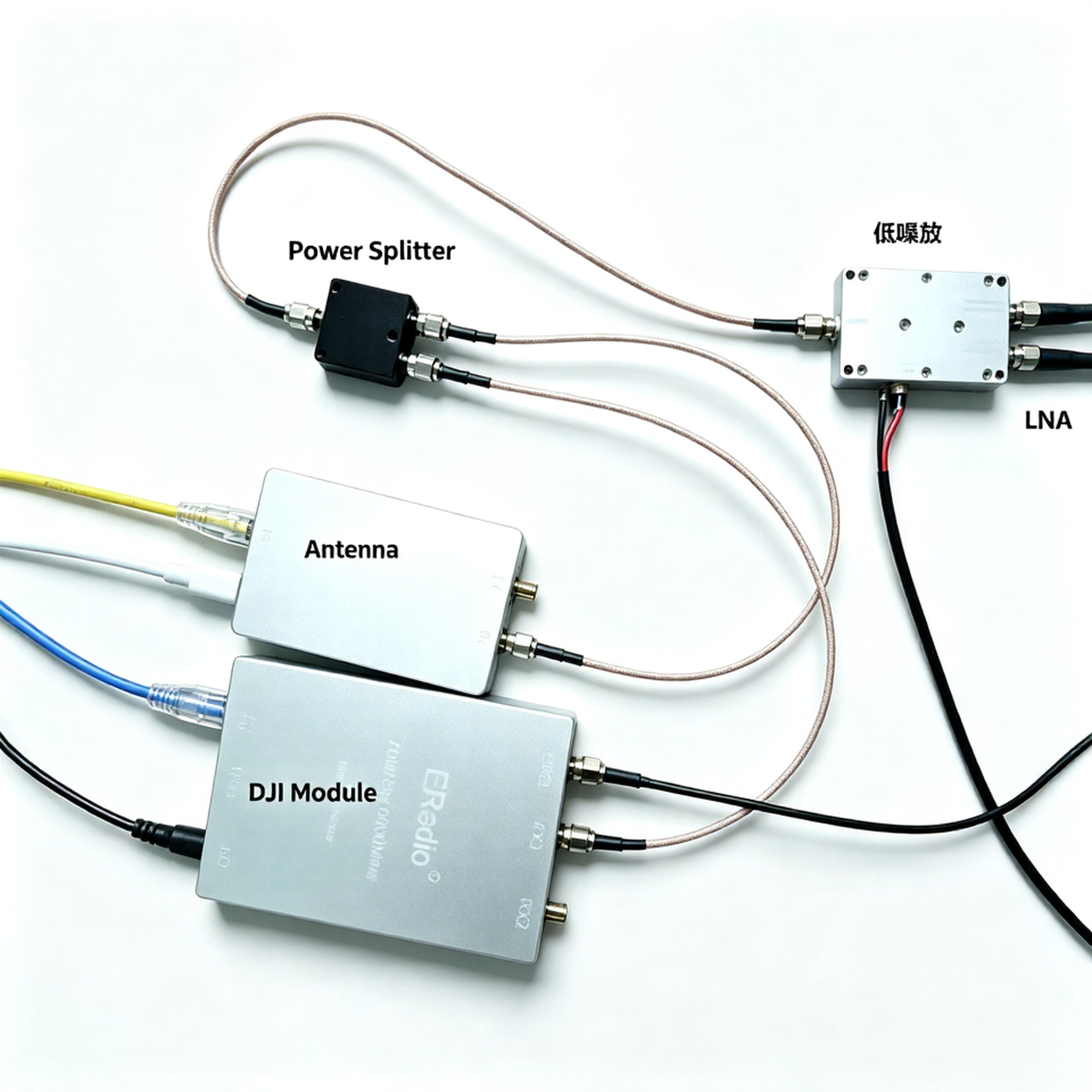2km-20km DJI Signal Identification Module Messages Protocol Analysis Drone