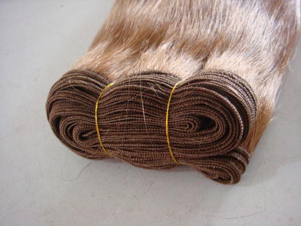 Extensions à clip blondes 10 12 14 16 Extensions de cheveux blond foncé