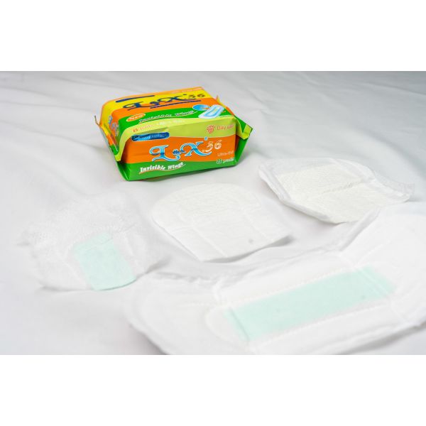Feminine Hygiene and Comfort Disposable Feminine Napkins Made of Cotton