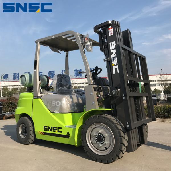 Automatic Transmisson 3tons Gas Fork Lift Propane Forklift with Load Capacity 3tons