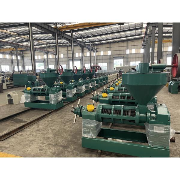 10HP Cold Screw Press Spiral Oil Press Machine 150-200kg/H For Soybean Peanut Sunflower Seeds