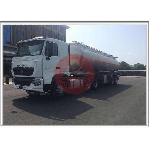 T7H 2 Axle Aluminum Fuel Tank Semi Trailer With Intelligent Safety System