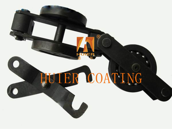 Powder Coating Line Chain Scissors Overhead Conveyor Chain Carbon Steel Single Point Load 30KG 50KG 100KG