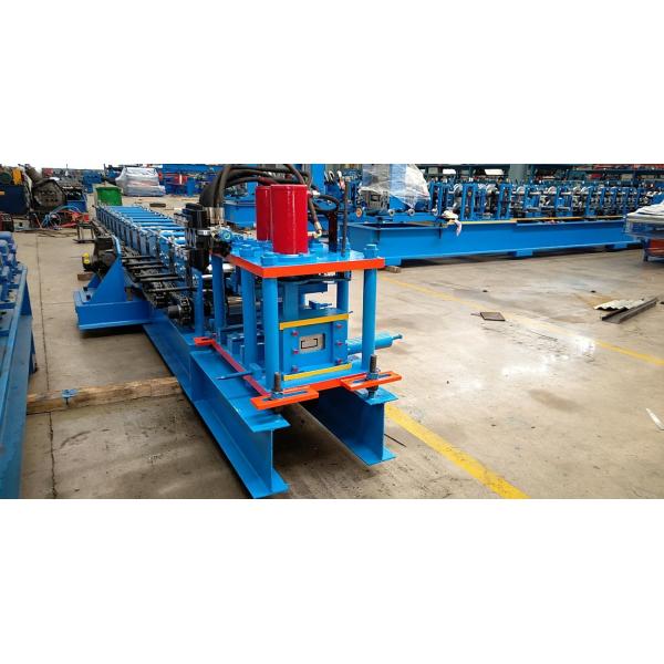 New Style GI Highway Guardrail Roll Forming Machine With Hydraulic Decoiler