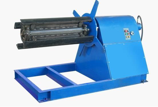 Aço GCr45, 3KW e 6 - metal hidráulico de 10T Decoiler que forma máquinas