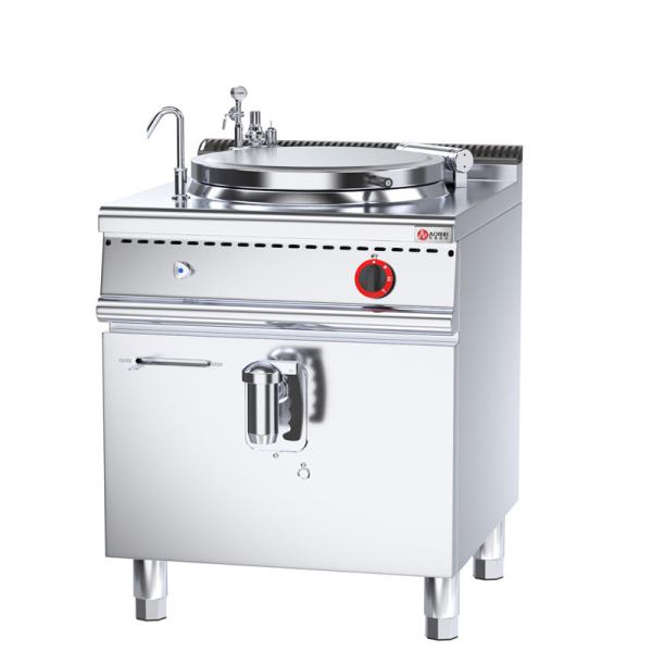 Vertical 80L Stainless Steel Gas Tilting Braising Pan/Bratt Pan for Commercial Kitchen