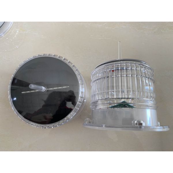 Road Safety Solar Led Boat Navigation Light Solar Marine Navigation Warning Light Beacon Light