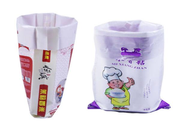 Watertight  Polypropylene Flour Packaging Bags Environmental Friendly