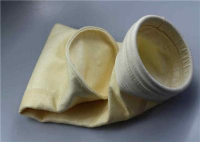 Coal Powder Dust Collector Filter Bags , Acrylic Micron Filter Bags Evenly Mixed Protective Layer