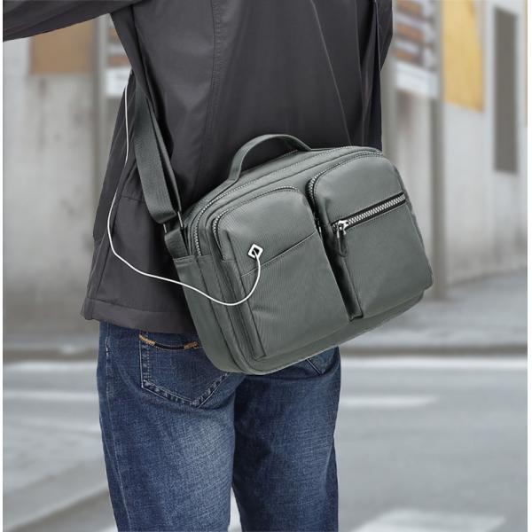 Безопасная мужская сумка для мужчин 20 см высота большой вместимость легко взять