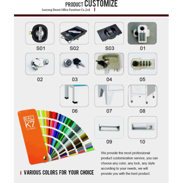 Двери школы 9 хранения коробки шкафчиков офиса рабочей одежды штата шкафчик стальной стальной