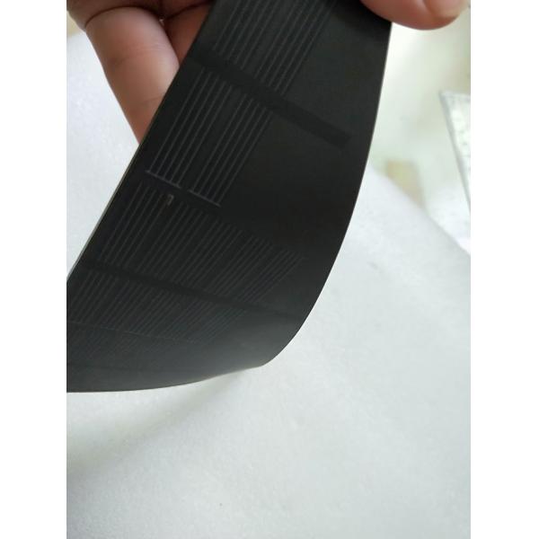 Drop Shaped Flexible Thin Film Solar Panels Pet Laminated 7.5V For Outdoor Light
