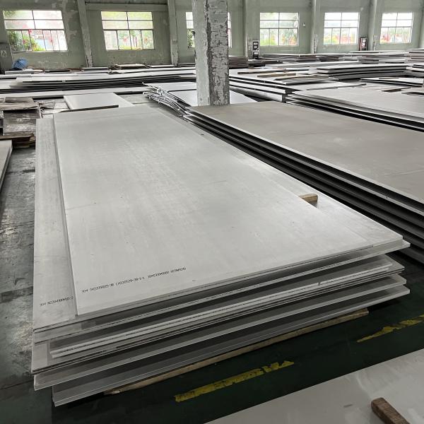 AISI 304 SS304 1.4301 SUS304 10*1500*6000mm Chapa de aço inoxidável 1D Superfície