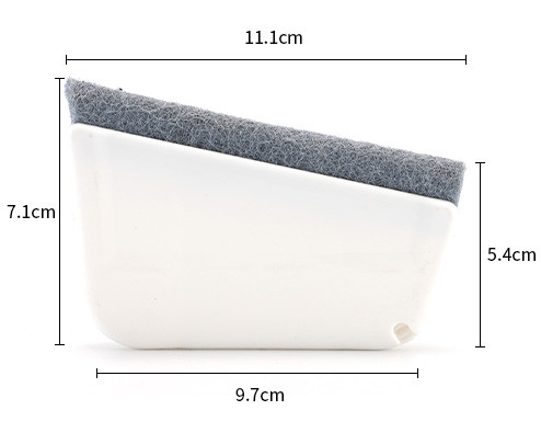 Магическая чистка оконной канавки Ручная дверь окна Ткань Разрыв двери Следование трещины Чистящая щетка Замена