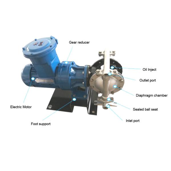 Oil Electric Pneumatic Pump Motor DBY-100 DBY-100 DBY Electric Diaphragm Pump