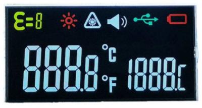 RoHS Customized LCD Panel Full View VA LCD Display For Meter Instruments