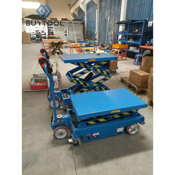 800kg самоходное 300 Kg гидравлическое Scissor платформа черни тележки таблицы подъема воздушная