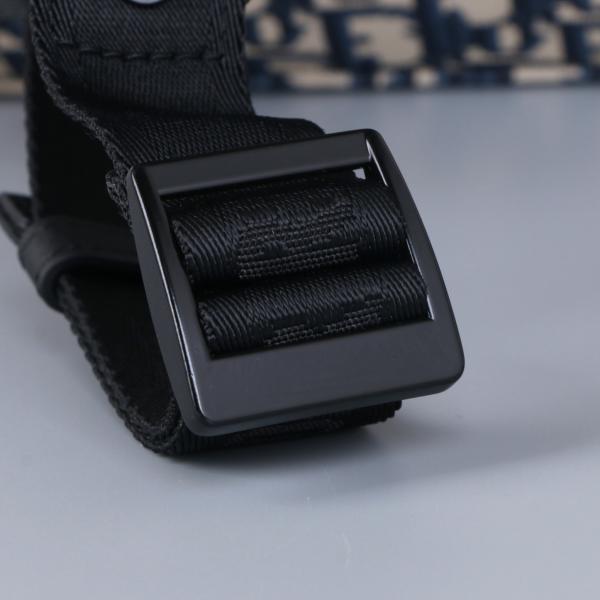 Concepteur Small Diortravel Backpack Dior Oblique Jacquard bleu