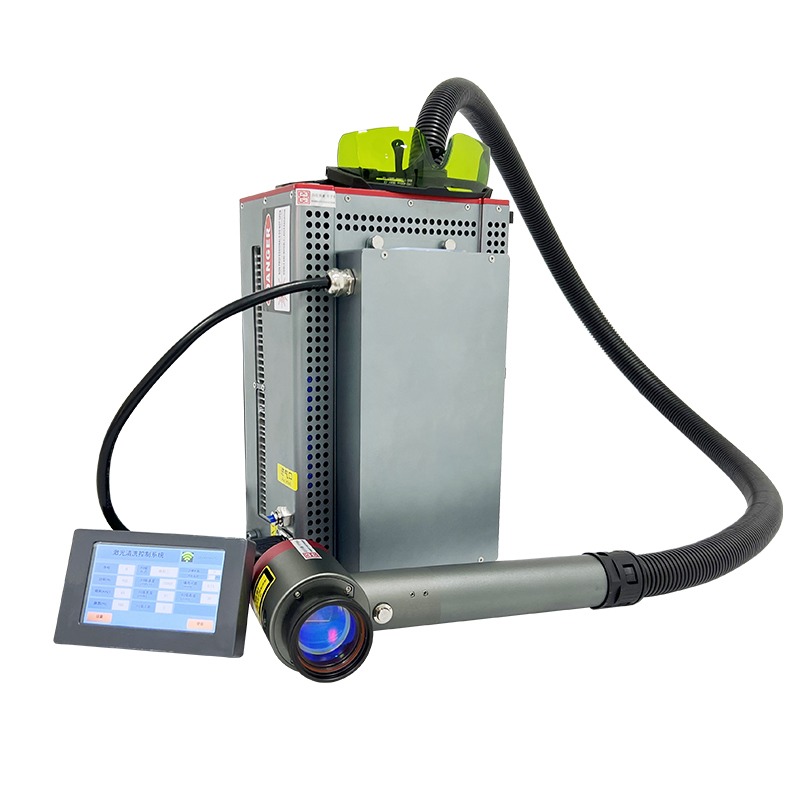 Portable Backpack Handheld Fiber Laser Cleaner 200W-500W for Rust & Paint Removal on Metal, Stone, Stainless Steel