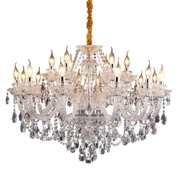New Luxury K9 Modern Crystal Lustres De Cristal Lamps Chandeliers Sterling Chandelier（WH-AP-649）