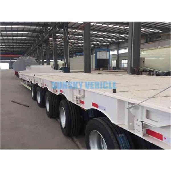 5 Axle Heavy Duty Low Bed Trailer Carbon Steel Q345B