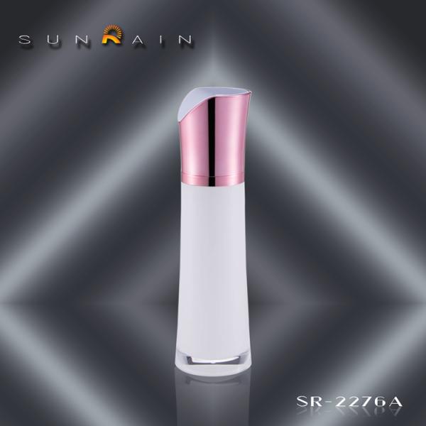 Garrafa acylic customizável do pulverizador da loção, garrafa do distribuidor da loção com bomba do pulverizador