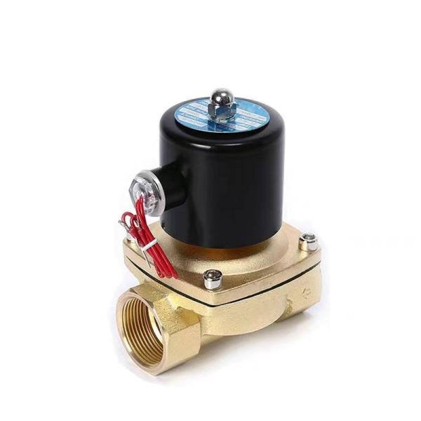 Electric Driving Mode Brass Plunger Solenoid Valve 1/2 Point with ISO 9001 Standard