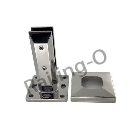 Balustrade Stainless Steel Spigot  Square Deck Mount 160mm Railing Parts