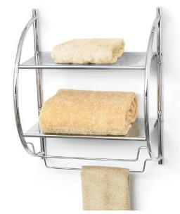 bathroom rack