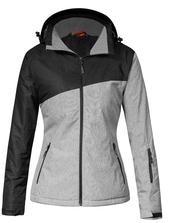 Relaxed Fit Womens Padded Ski Jacket With Detachable Hood Wind Proof