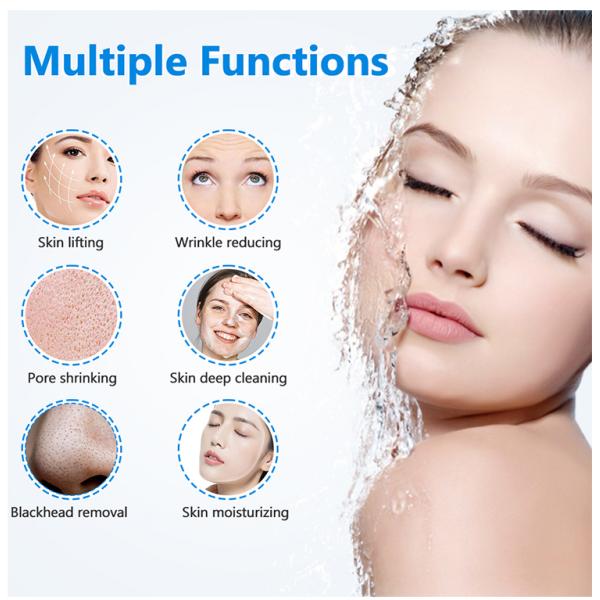 Smart Ice Blue Hydra Microdermabrasion Facial Skin Care Machine Hydra Dermabrasion Beauty Machine with Skin Analysis