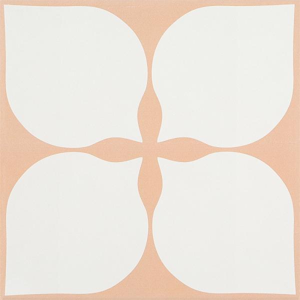 Orange Beige 20x20cm Ceramic Rustic Tile for Floor and Wall