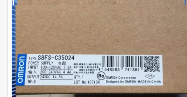 NEW ORIGINAL S8FS-C35024 Switch  Power Supply (15/25/35/50/75/100/150/200/350-W Models)