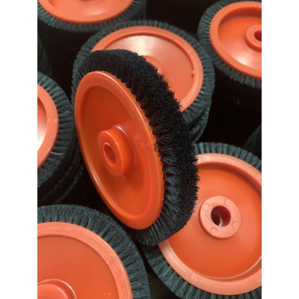 Wheel Cleaning Stenter Brushes Nylon PP Bristle Polishing Dyeing & Finishing Machinery Parts