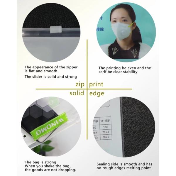 Gravure Printing 70mic Coextrusion Film PE Die Cut Gift Bag