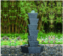 Shell Shape Outdoor Garden Water Fountains ,  Durable Granite Water Fountain